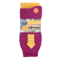 Women's 1 Pair Jeep Brushed Inside Super-Thermal Boot Socks