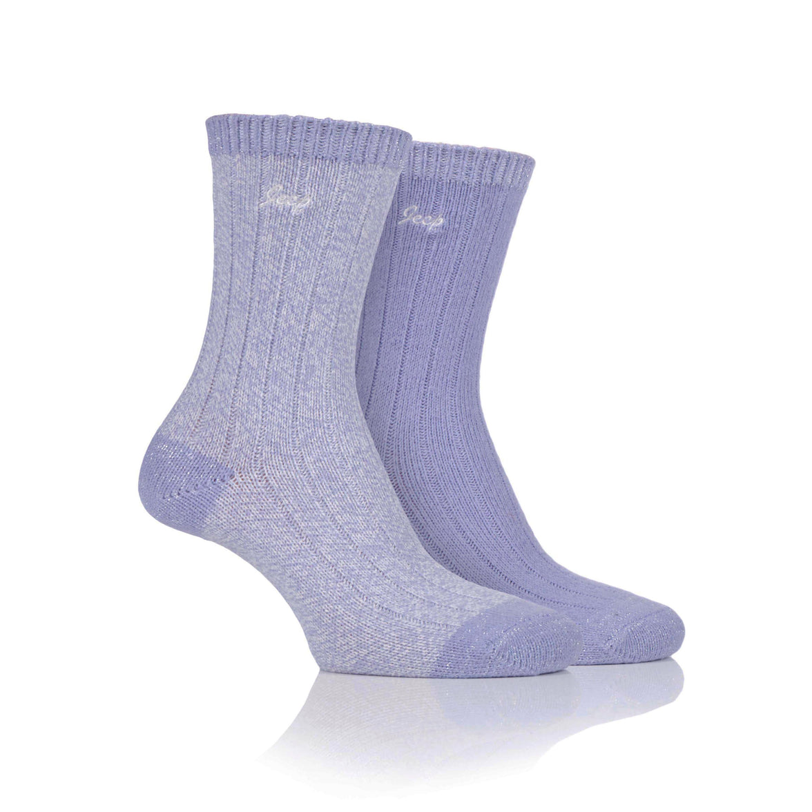Women's 2 Pair Jeep Super-Soft Ribbed Socks