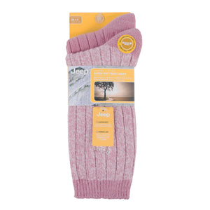 Women's 2 Pair Jeep Super-Soft Ribbed Socks