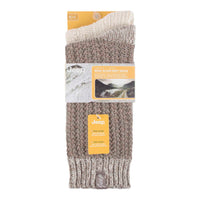 Women's 2 Pair Jeep Wool Blend Cable Knit Boot Socks