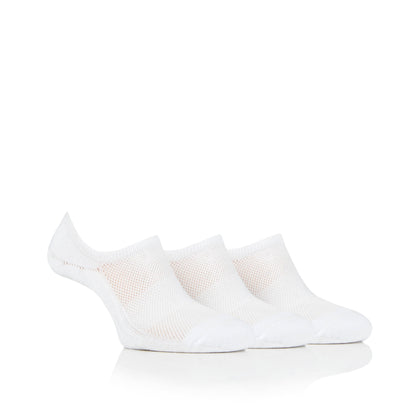 Women's 3 Pair Jeep Bamboo No Show Socks