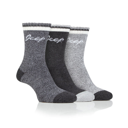Women's 3 Pair Jeep Performance Boot Socks