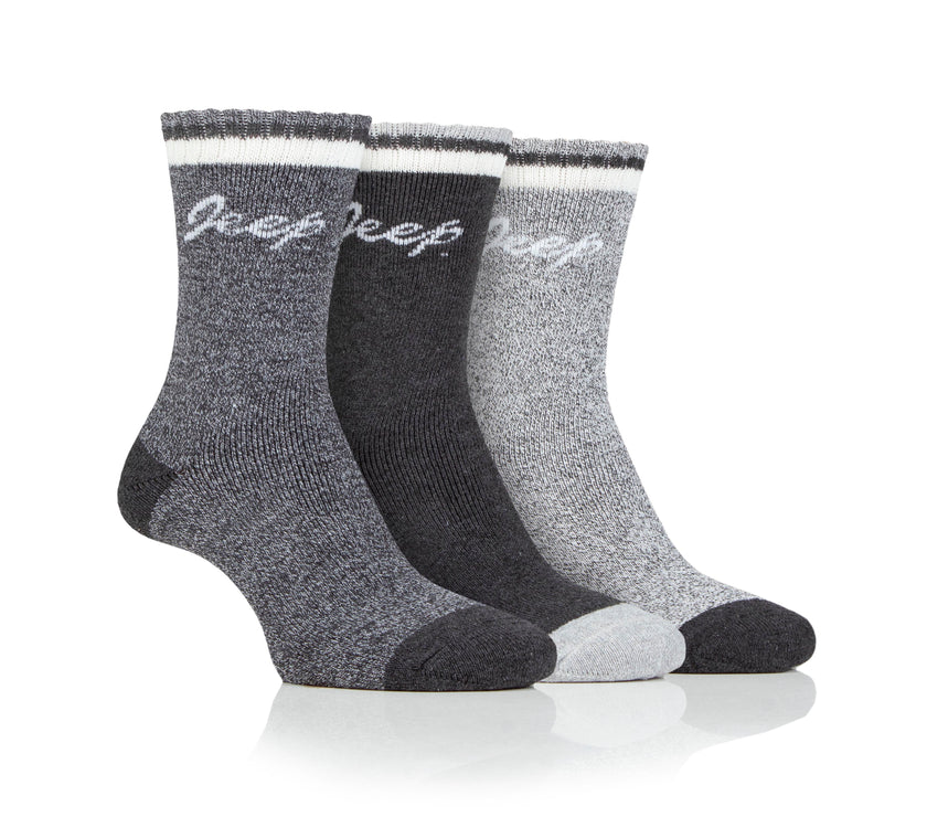 Women's 3 Pair Jeep Performance Boot Socks