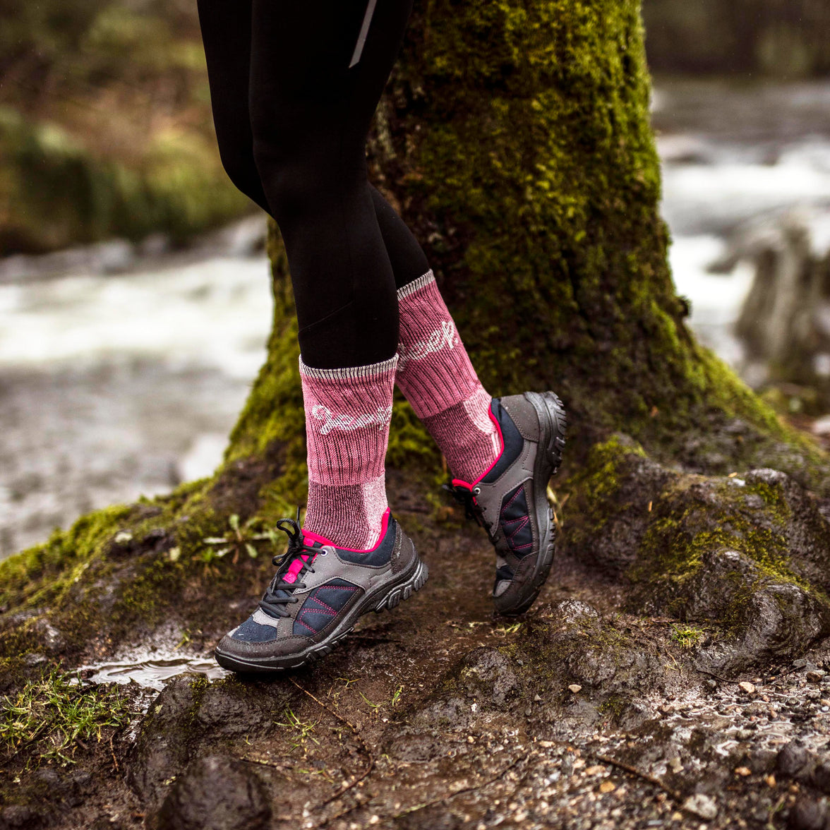 Women's 3 Pair Jeep Luxury Heavyweight Cotton Boot Socks