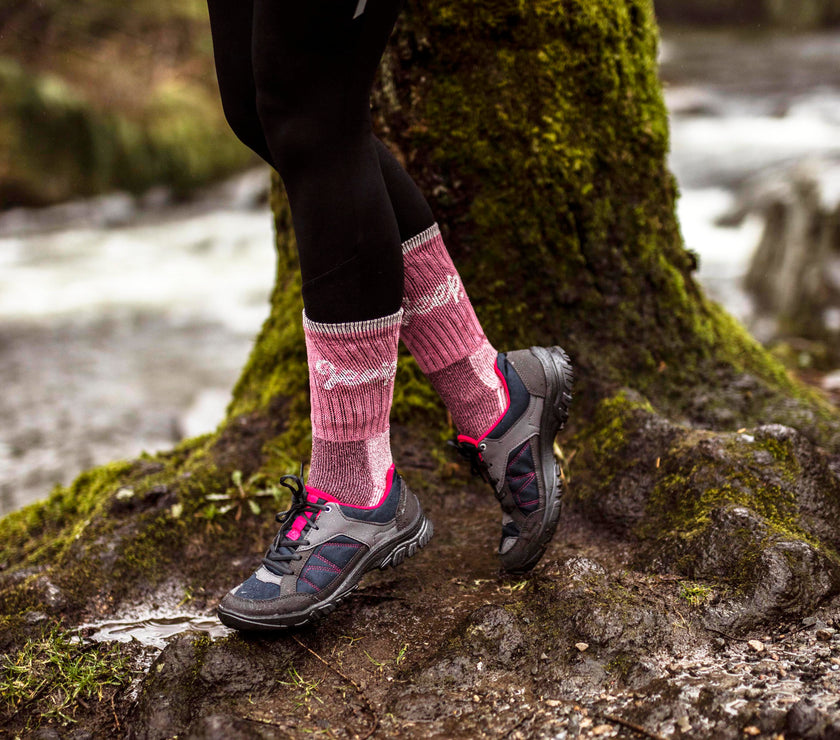 Women's 3 Pair Jeep Luxury Heavyweight Cotton Boot Socks