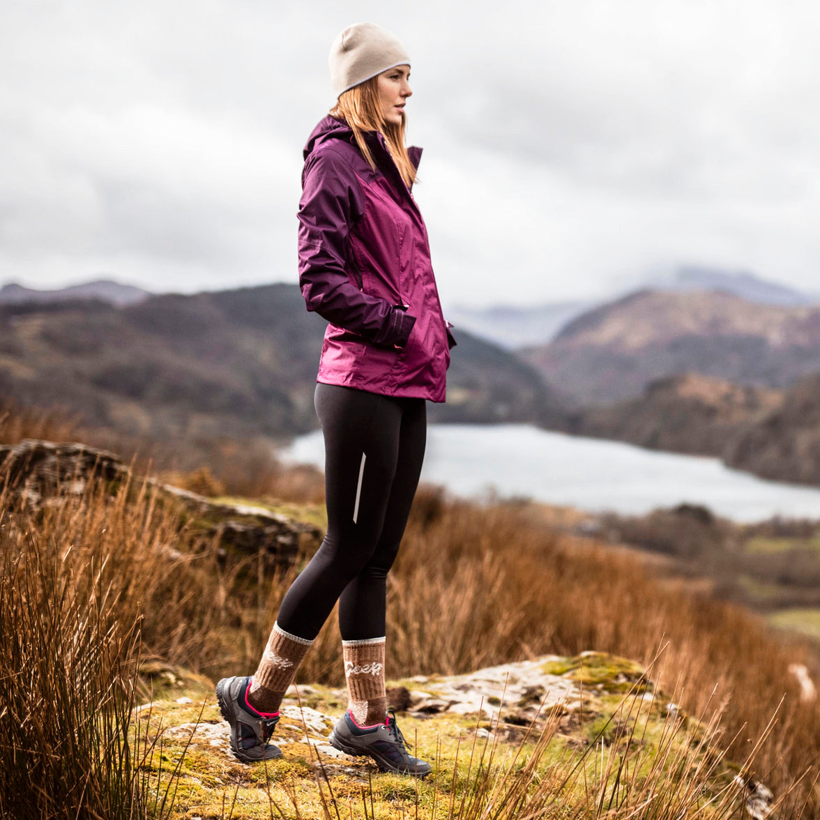 Women's 3 Pair Jeep Luxury Heavyweight Cotton Boot Socks