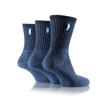 Women's 3 Pair Jeep Cotton Vintage Boot Socks