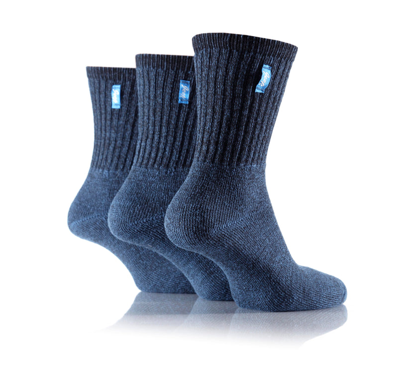 Women's 3 Pair Jeep Cotton Vintage Boot Socks