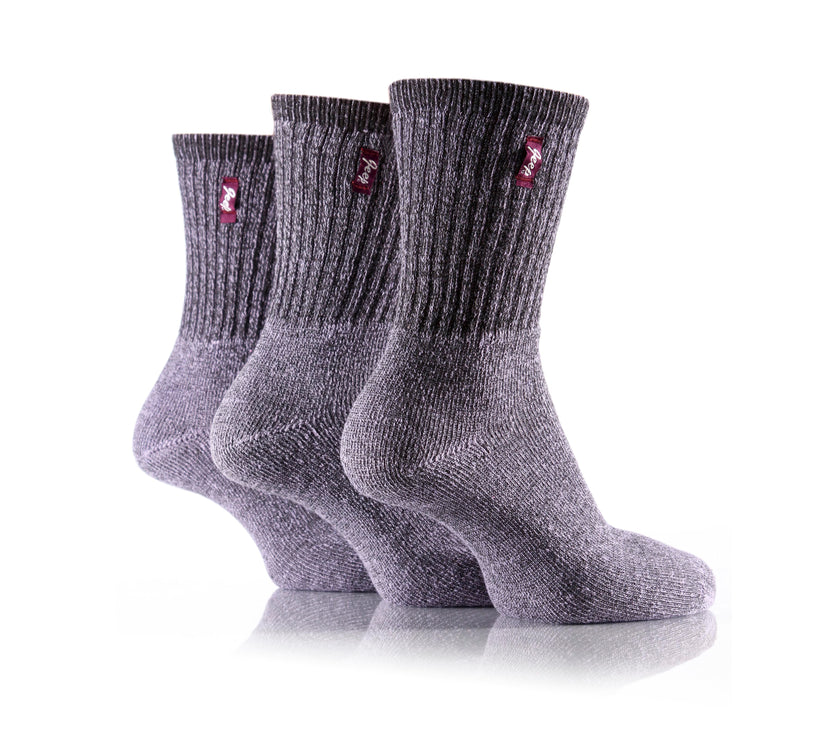 Women's 3 Pair Jeep Cotton Vintage Boot Socks