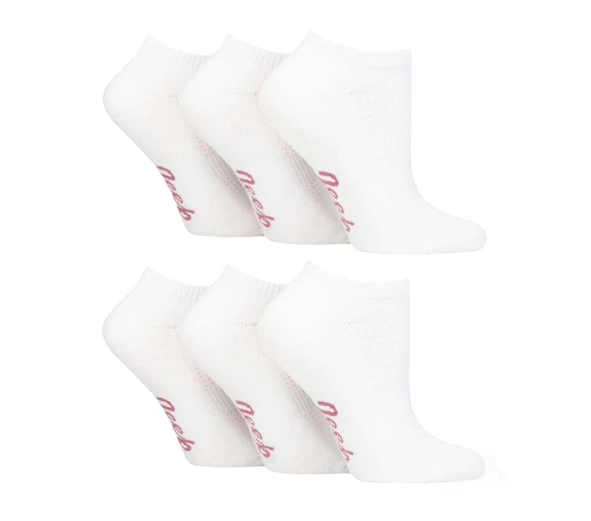 Women's 6 Pair Jeep Performance Cushioned Trainer Socks