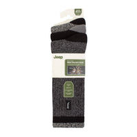 Mens 3 Pair Jeep Cotton Trail Boot Socks