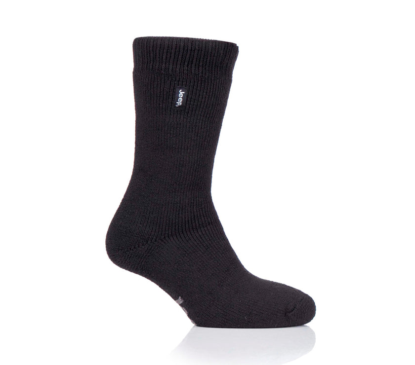 Men's 1 Pair Jeep Brushed Inside Super-Thermal Boot Socks