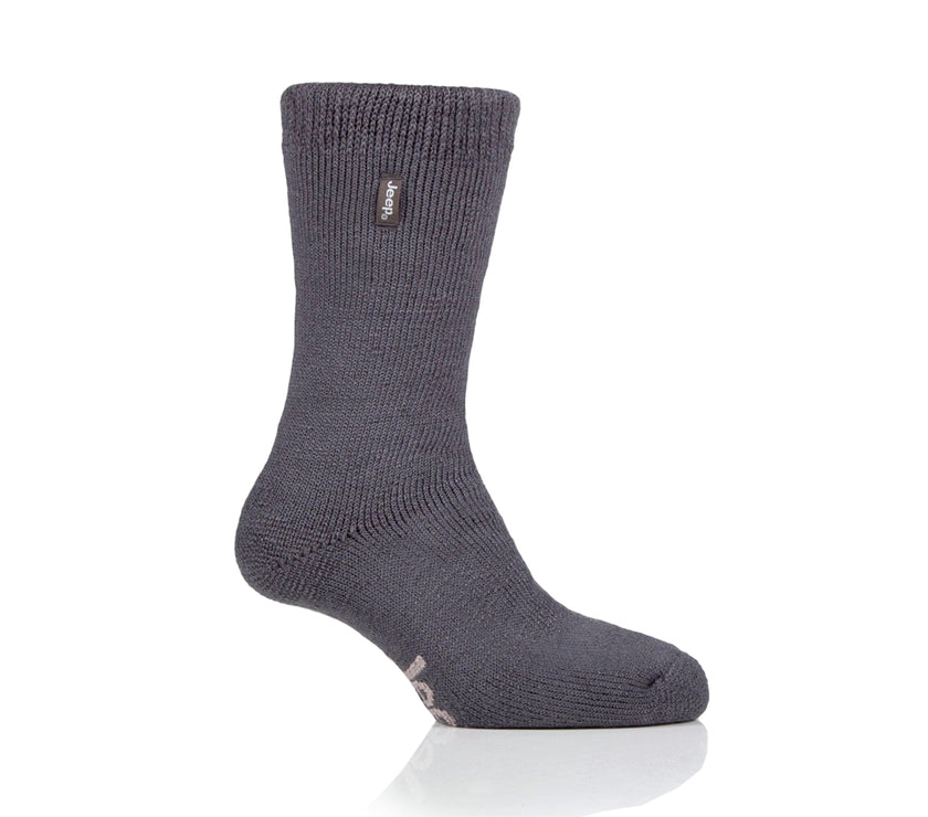Men's 1 Pair Jeep Brushed Inside Super-Thermal Boot Socks