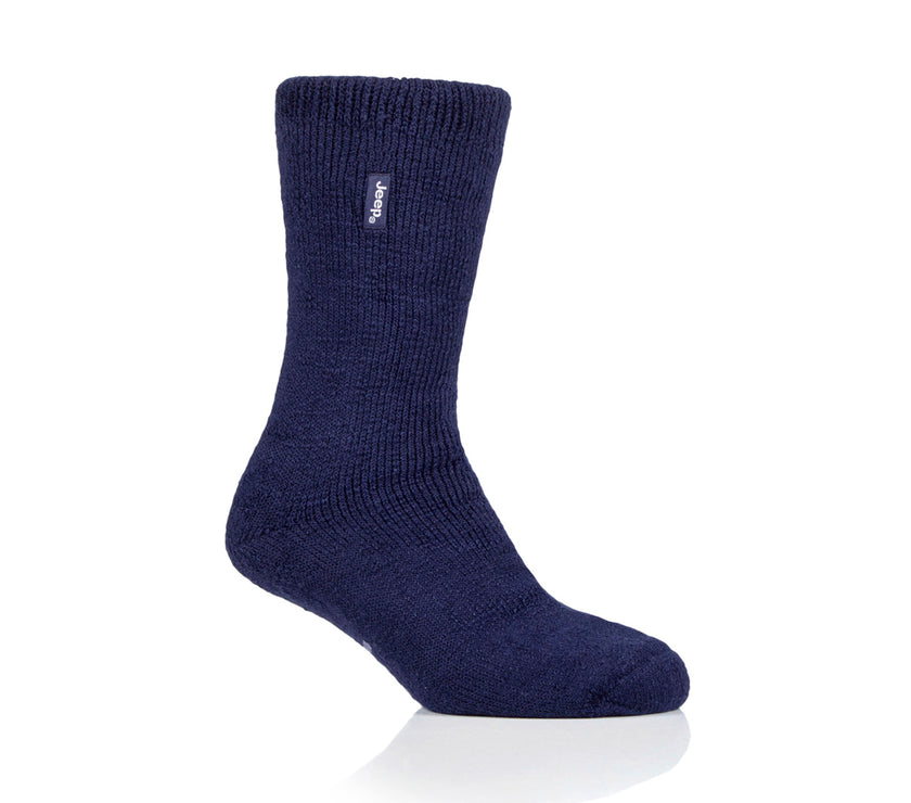 Men's 1 Pair Jeep Brushed Inside Super-Thermal Boot Socks