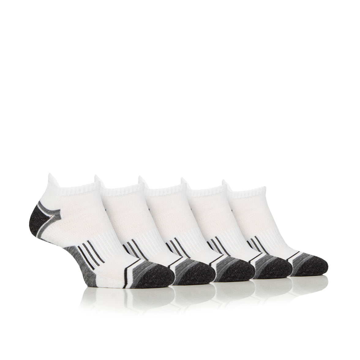 Men's 5 Pair Jeep Performance Technical Trainer Sport Socks