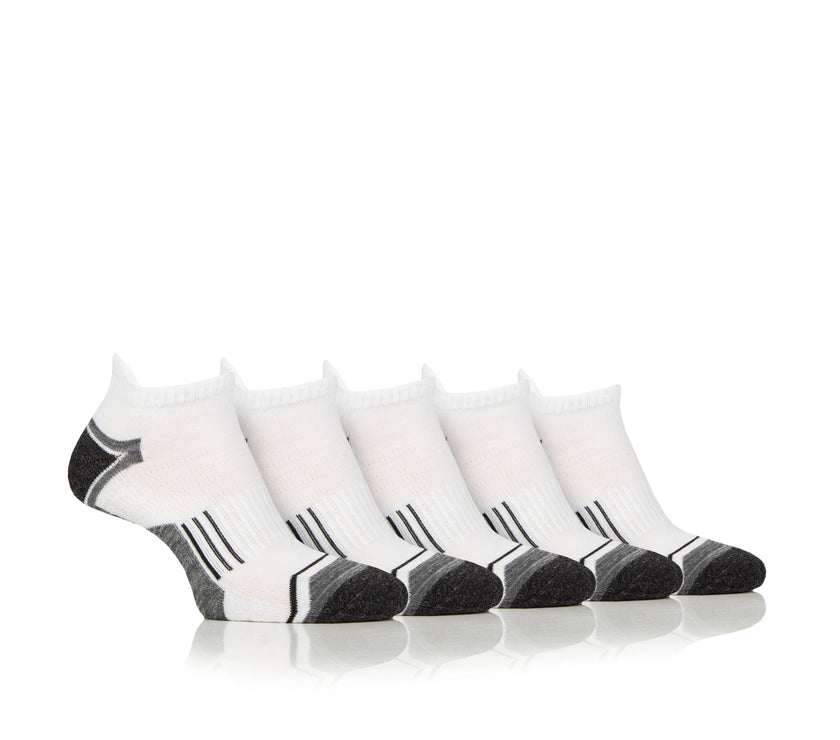 Men's 5 Pair Jeep Performance Technical Trainer Sport Socks