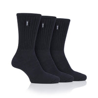 Men's 3 Pair Jeep Cotton Vintage Boot Socks