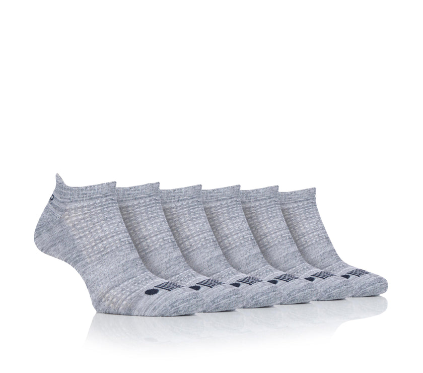 Men's 6 Pair Jeep Performance Sport Trainer Socks