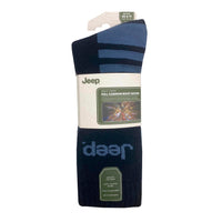 Men's 3 Pair Jeep Regenerated Cotton Boot Socks