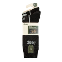 Men's 2 Pair Jeep Technical Thermal Boot Socks