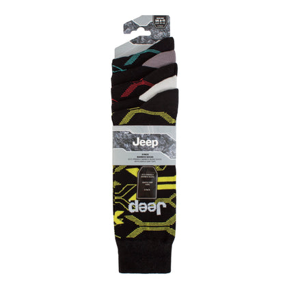 Men's 5 Pair Jeep Camo Everyday Bamboo Socks