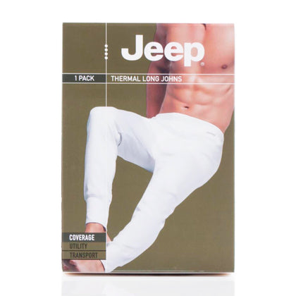 Men's 1 Pair Jeep Cotton Blend Thermal Long Johns